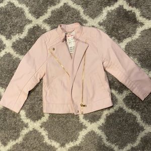 Cute girls biker jacket